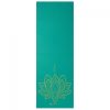 Tapis de yoga réversible Mat - GAIAM Turquoise Lotus 6 MM 62344